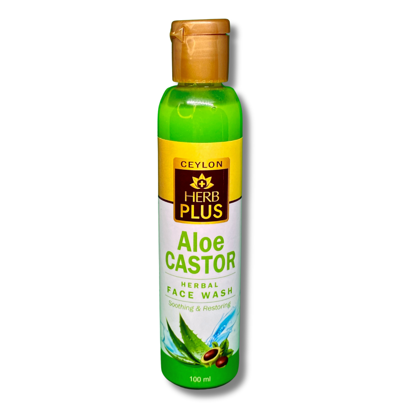 HERB PLUS ALOE CASTOR HERBAL FACE WASH